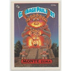1985, 86, 87, 88 Topps Garbage Pail Kids - Lot of Nine Cards